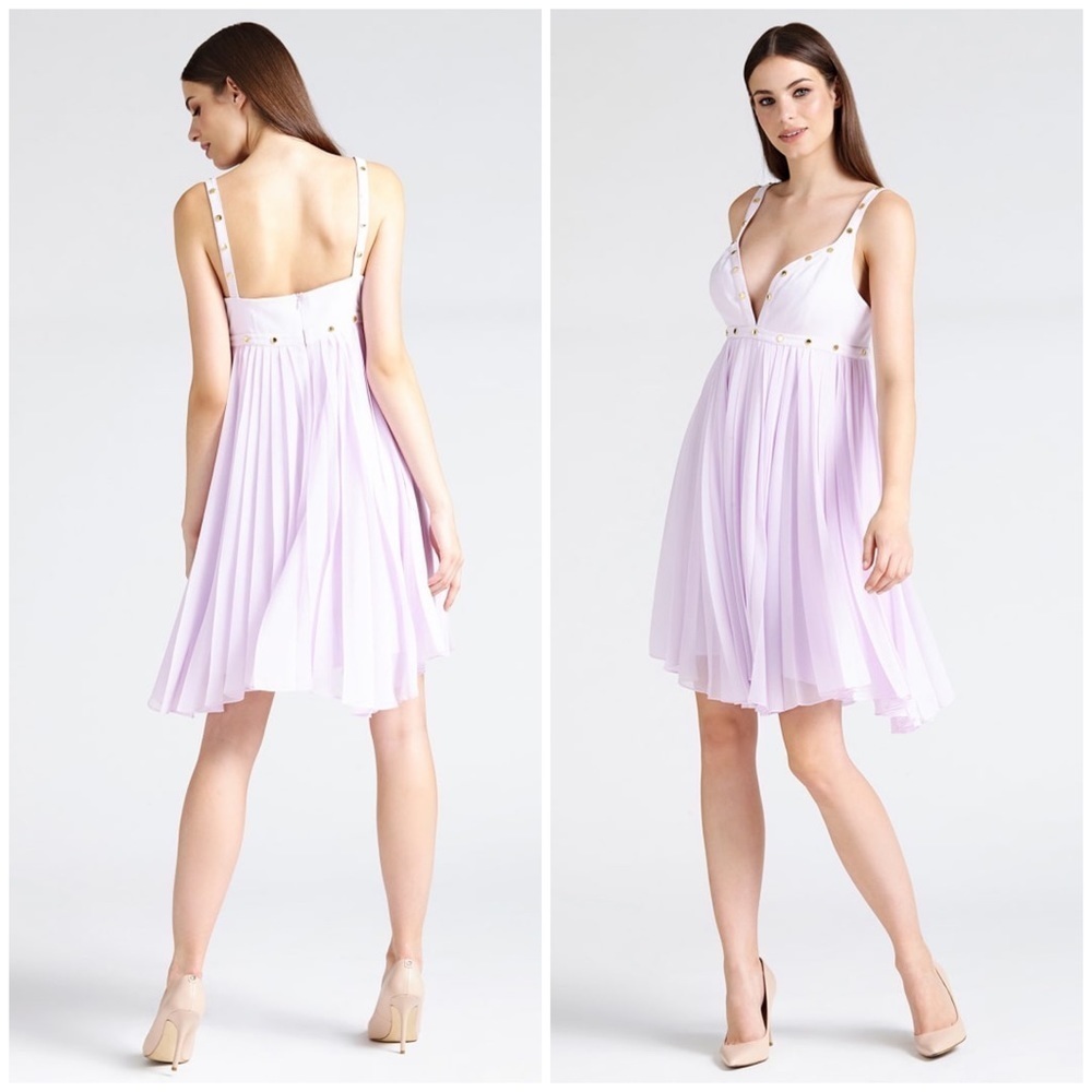 New GUESS BY MARCIANO APPLIQUÉ DRESS SZ XS